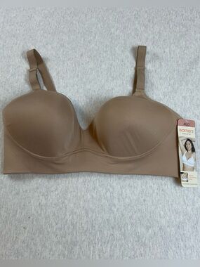 Warners Allover-Smoothing Bliss Convertible Bra 40D wire free lightly lined new